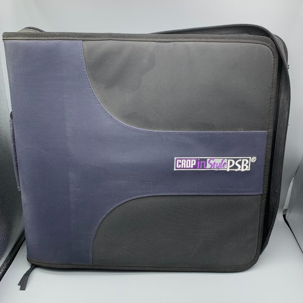 Crop In Style PSB Zippered 3-Ring Binder 12" x 12" Pages (40 Pages Included)